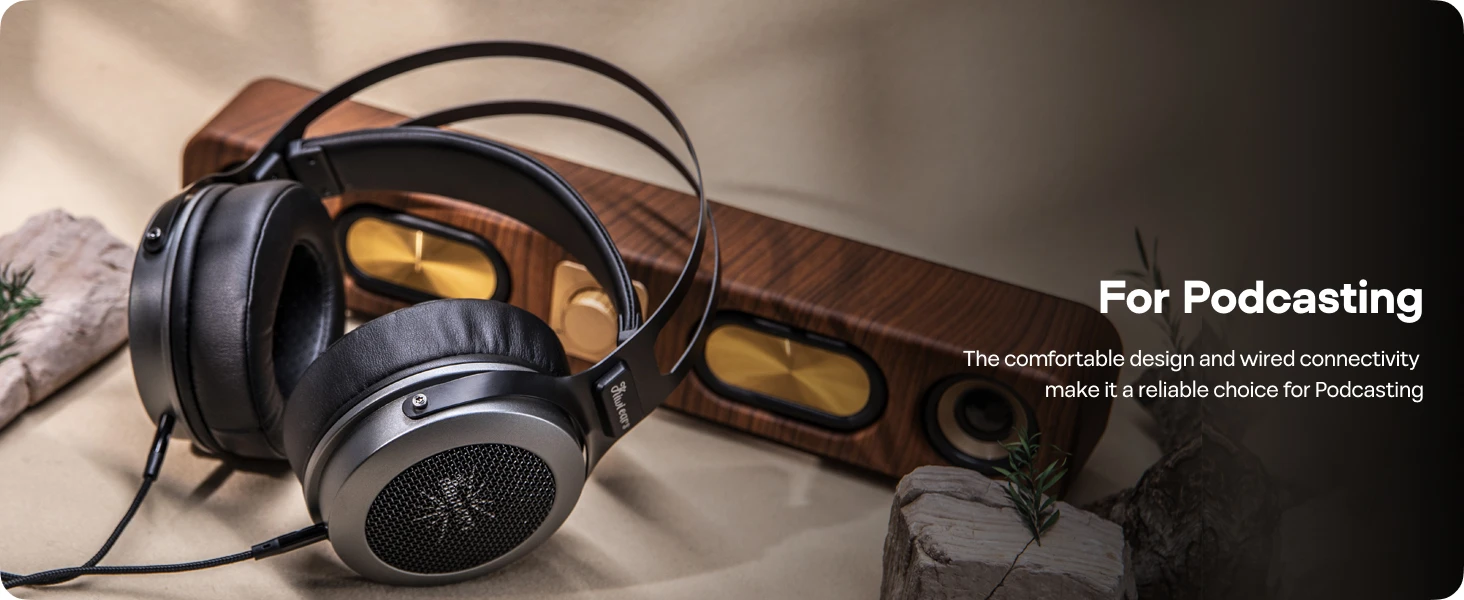 Linsoul Kiwi Ears Altruva Hi-Fi 50mm Dynamischer Treiber Kopfhörer mit Offenem Design und Premium-Optik – Detail 5