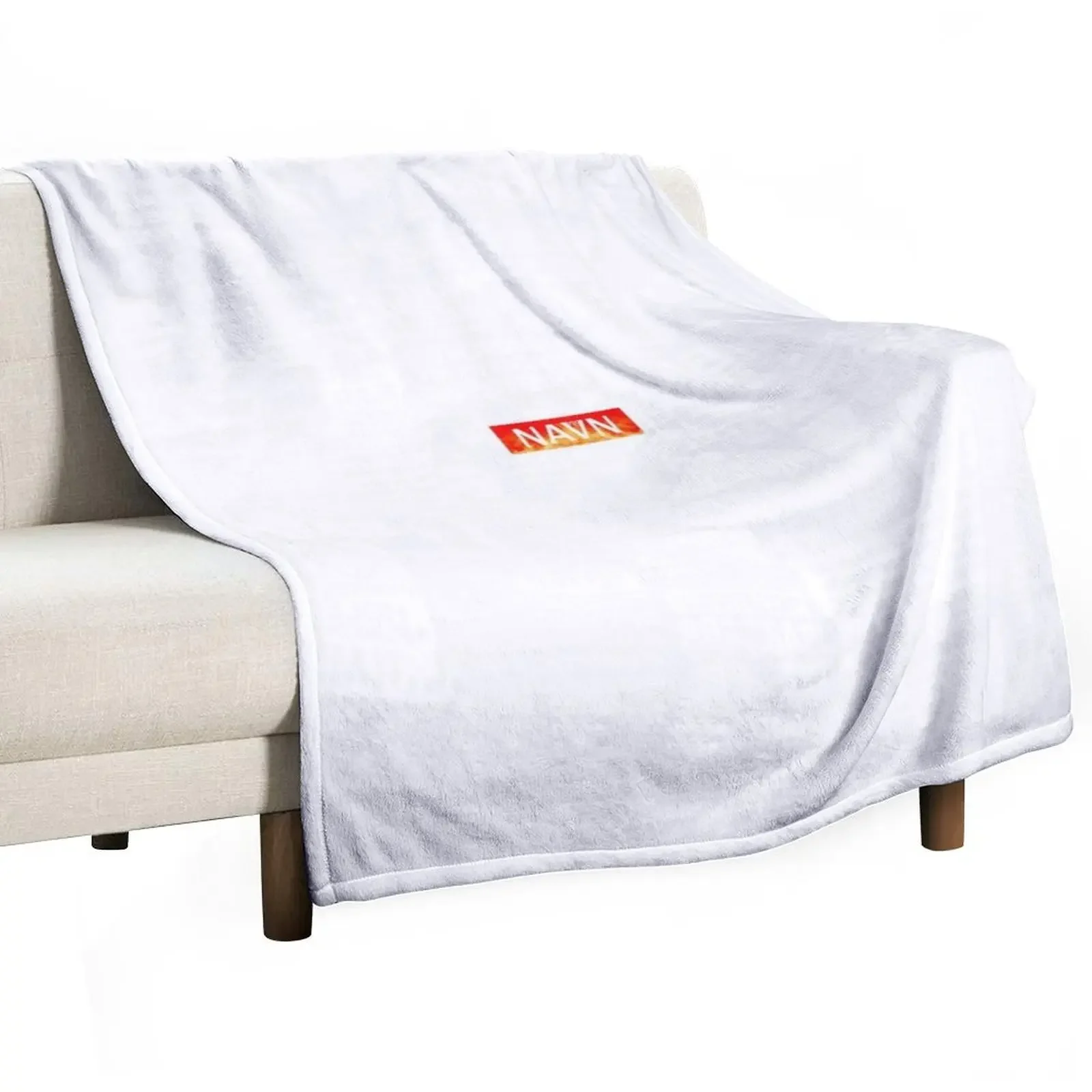

NAVN Simple Box Logo Throw Blanket Thin Picnic Blankets