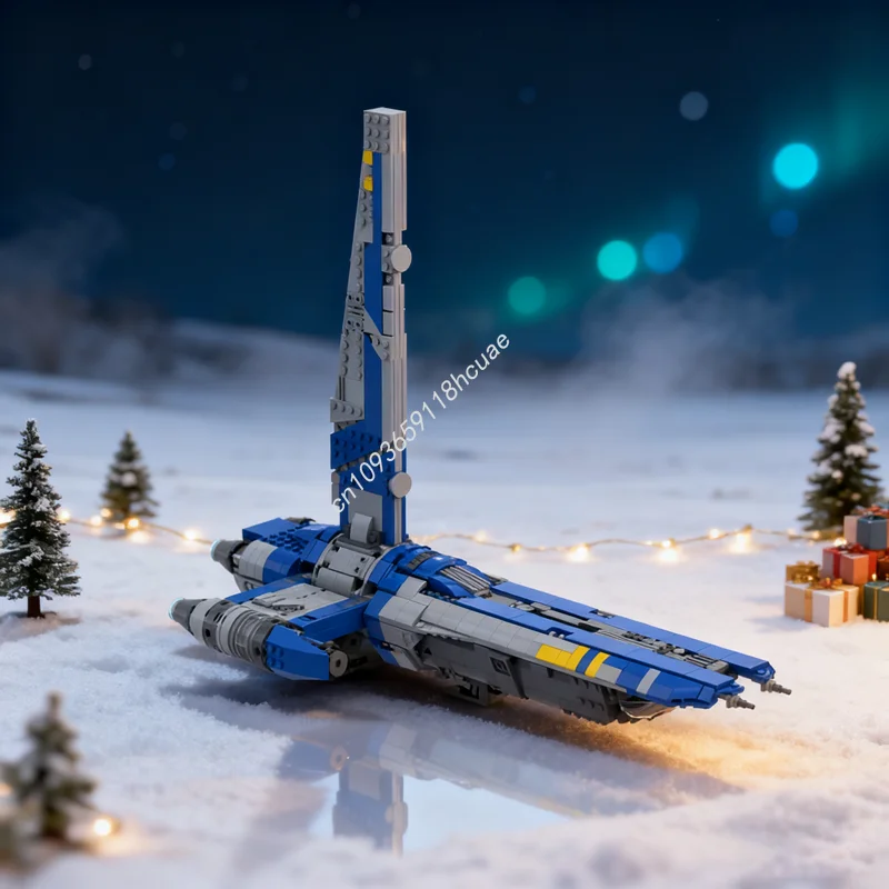 

1003 шт. MOC Stinger Mantis Star Battle Model Строительные блоки Рождественские подарки Архитектурная игрушка DIY Творческая идея Кирпич День рождения