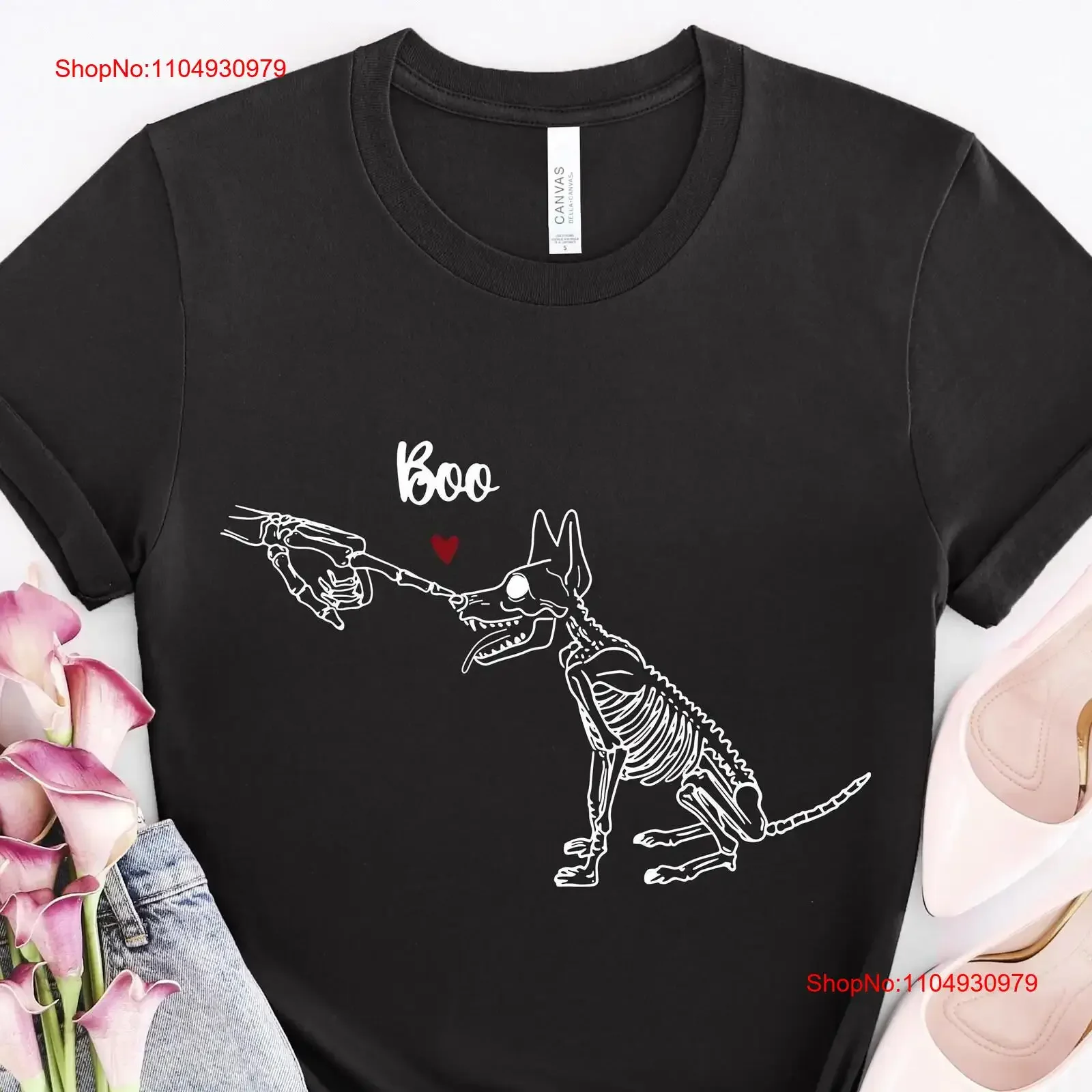 

German Shepherd Halloween T Shirt Boo Dog Lover Mom DG522GERW01 vintage Washed Soft Comfortable graphic designer clothes