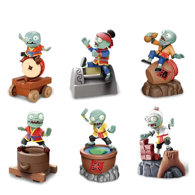 Echte Pflanzen vs. Zombie Spielzeug Wein Glas Trinken Zombie Lock Stein Spaltung Ziegel Rebound Auto Version Kinder Geburtstag Geschenke