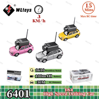 WLtoys 6401 1:64 Mini RC Car With 720P FPV Camera Wifi APP Remote Control 15mins 3KM/H Car Racing Toy