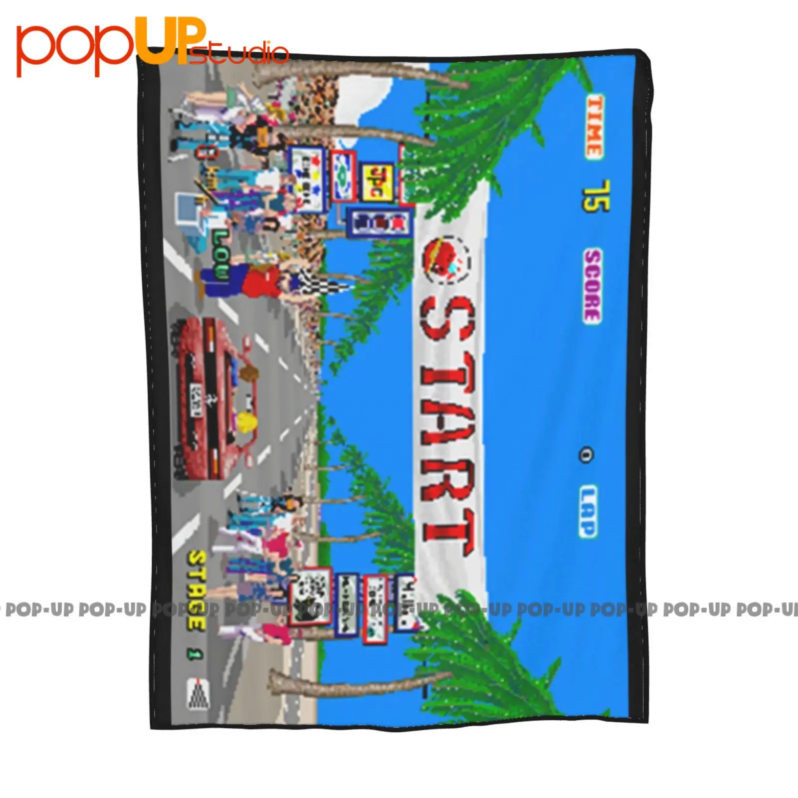 Meme Tributo Outrun Out Run Videogioco Auto Anni Ultra-Soft Blanket Quilt Winter Sofa Cover Bed Covers