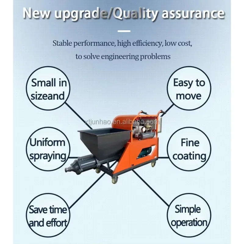 

Automatic mortar sprayer electric cement mortar paint sprayer putty cement real stone paint spraying machine