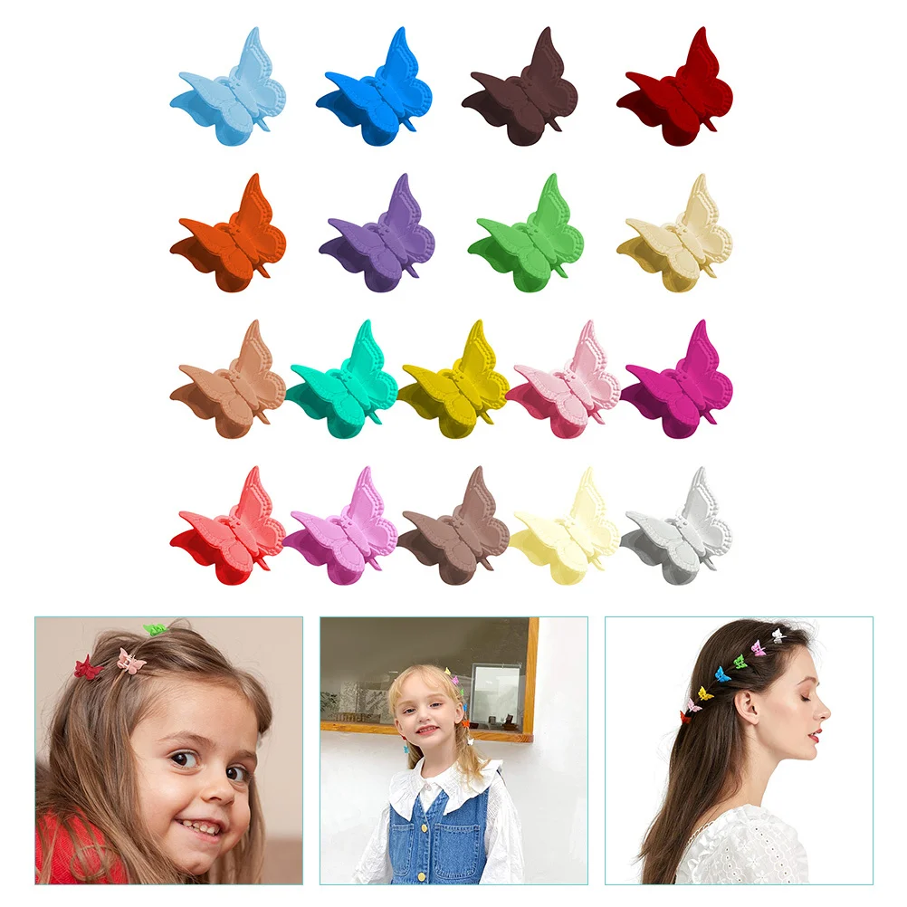 

36Pcs Assorted Color Butterfly Hair Clips Sturdy and Durable for All Hair Types Girls Hairpins Butterflies Hairpin