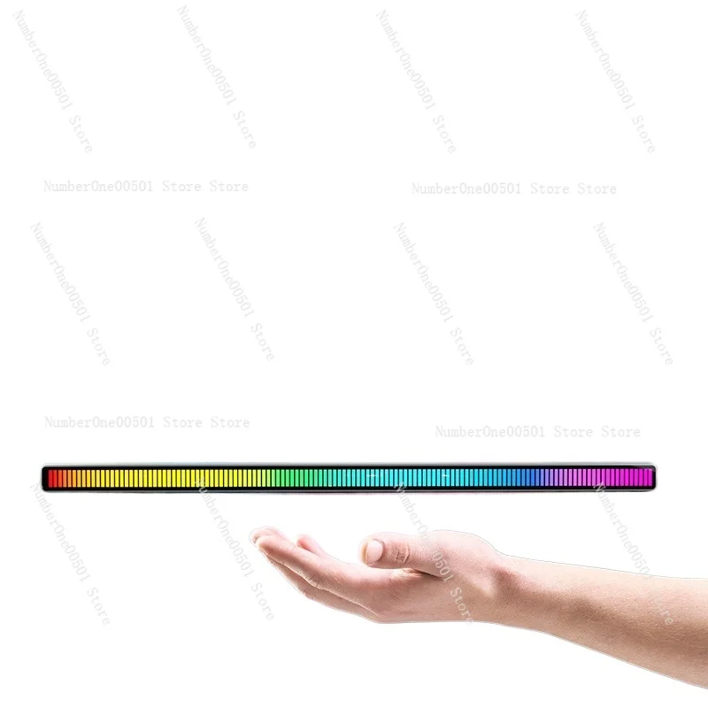 Voice Activated Music LED Strip RGB Audio Level Indicator USB Powered Light