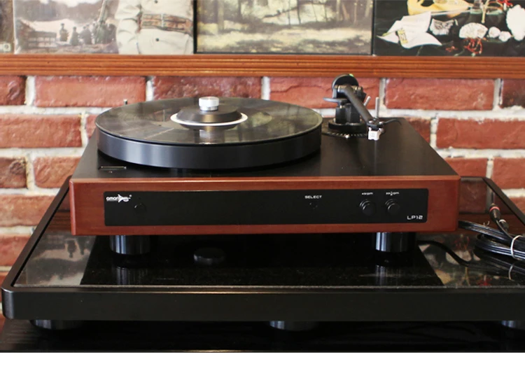 Nuovo giradischi in vinile LP-12s, con cartuccia tonearm, regolatore di soppressione del disco phono.