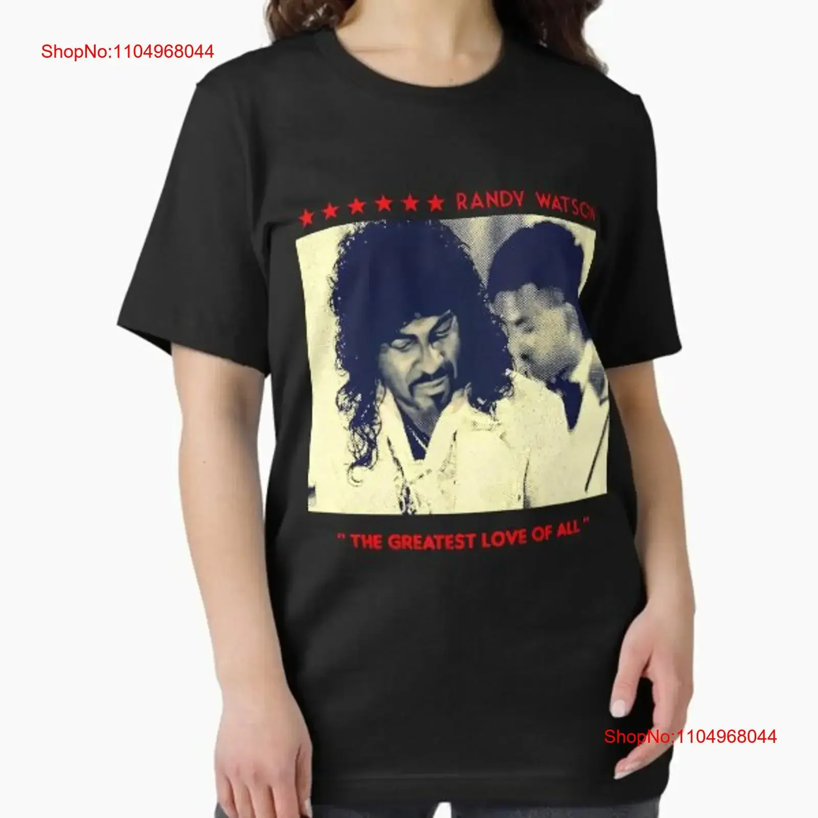 Camiseta The Greatest Love of All Randy Watson Sexua New Made Australia, talla S 2XL, manga larga o corta, estilo vintage, informal, lavada