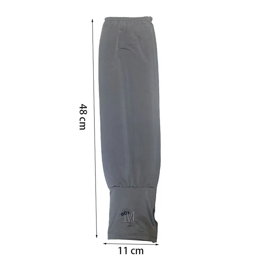 Breathability Ice Sleeves Wear Resisting UV Protection Sun Protection Sleeves Dew Finger Good Resilience Arm Sleeve Summer