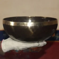Nepal Singing Bowl Large Brass Tibetan Bowls Sound Healing Instrument Handmade Meditation Spiritual Sounds Massage Yoga Chakra