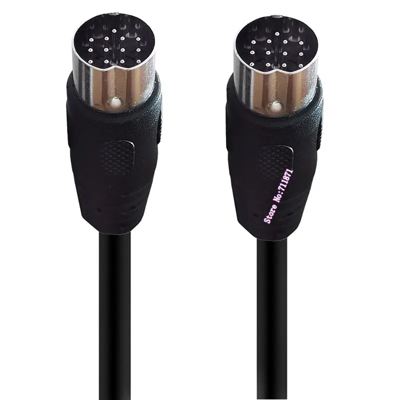 13 игольчатых отверстий DIN Мужской Женский Аудиокабель Шнур 13Pin Din между мужчинами Линия 13P Din Мужской-Женский Удлинитель Линия 13p