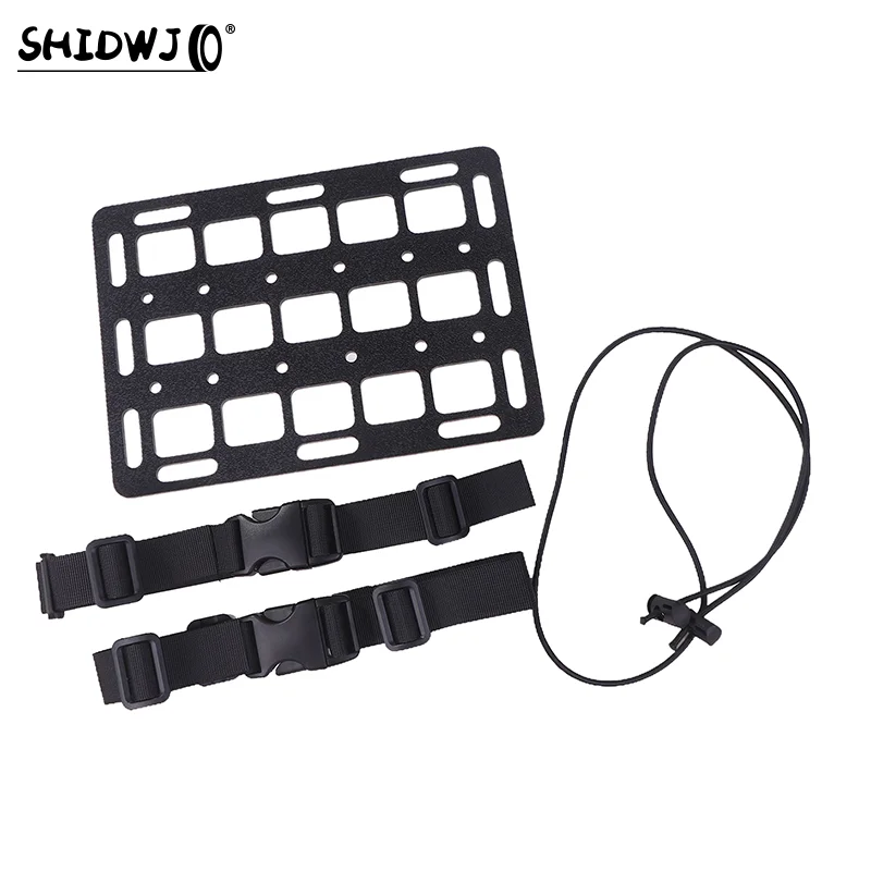 트렁크 보관을위한 오토바이 몰리 패널 방수 전술 범용 사이드 박스 주최자 모듈 형 보관