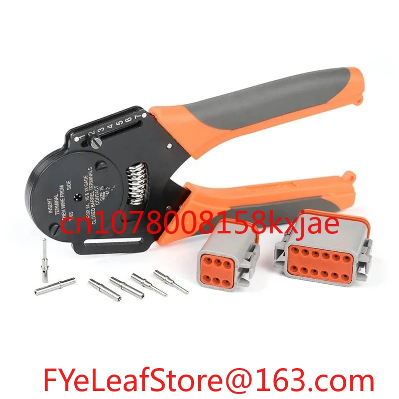 IWD-12/16/20 كماشة تجعيد أداة يدوية لموصلات Dechi كماشة تجعيد 4 نقاط كماشة طرفية #2