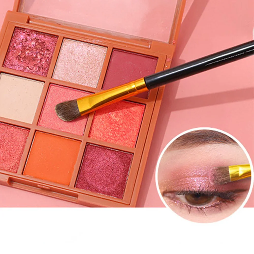 المحمولة النساء الفتيات ماكياج الفنان صالون تجميل صافي الأحمر Ins ظلال العيون عصا ماكياج فرشاة الجمال أداة فرشاة ظلال العيون