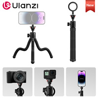 Ulanzi MT30 Magnetic Flexible Tripod For GoPro Magsafe Phone DSLR Camera iPhone 16 Fill Light Octopus Teleprompter Stand Holder