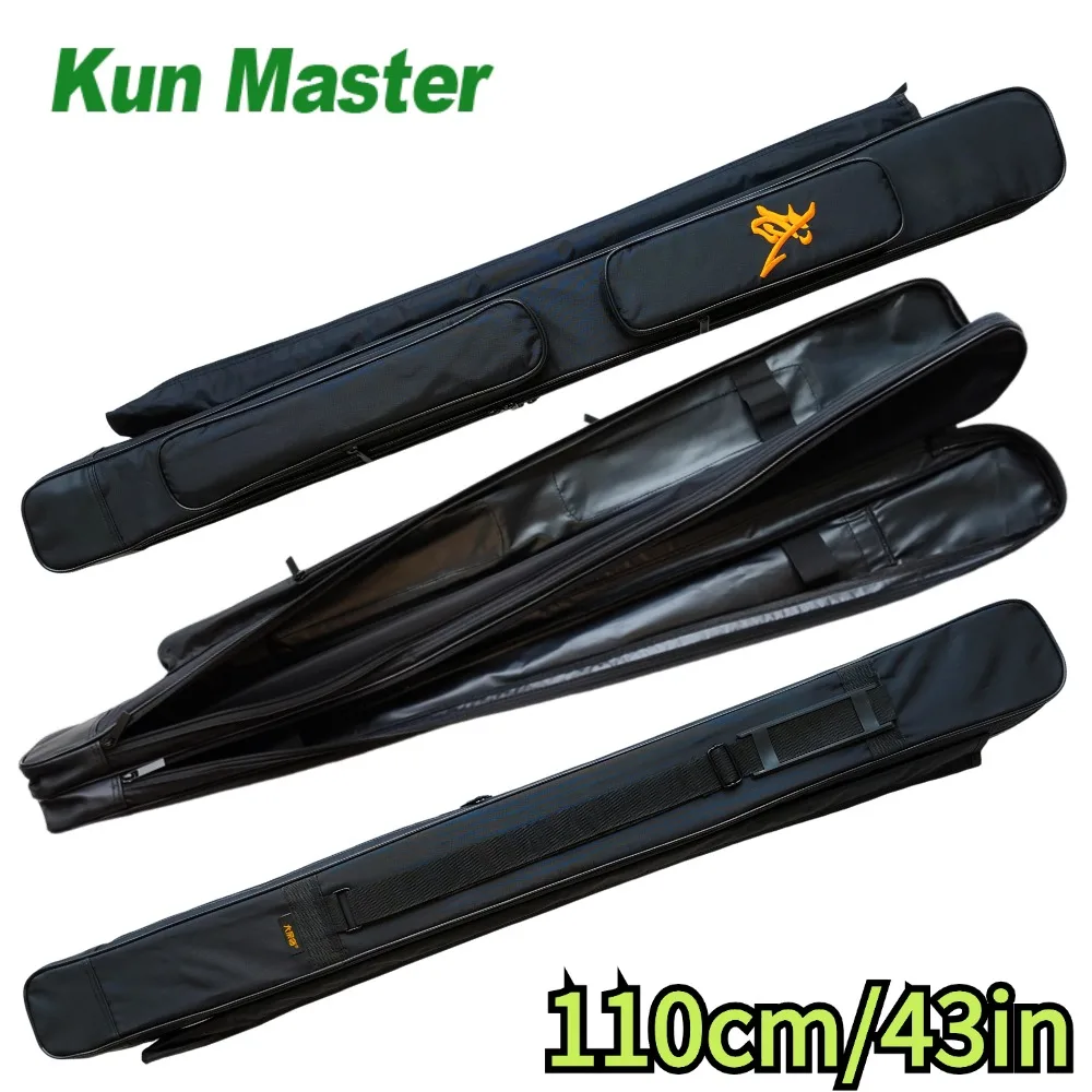 

Чехол для 2 мечей длиной 1,1 метра, водонепроницаемый, для ножей, катан, кендо, тай-чи, наплечная сумка, черный