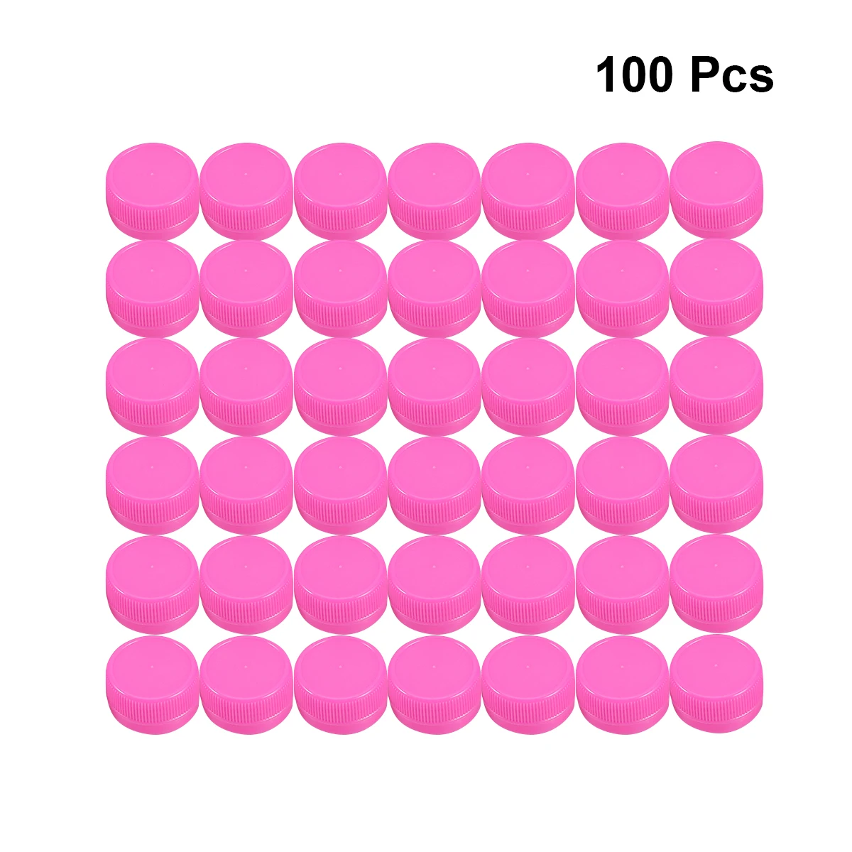 

200pcs Plastic Drink Bottle Caps Colorful Diy Covers For Reusable Art Craft Education Tools Kitchen Bar Accessories