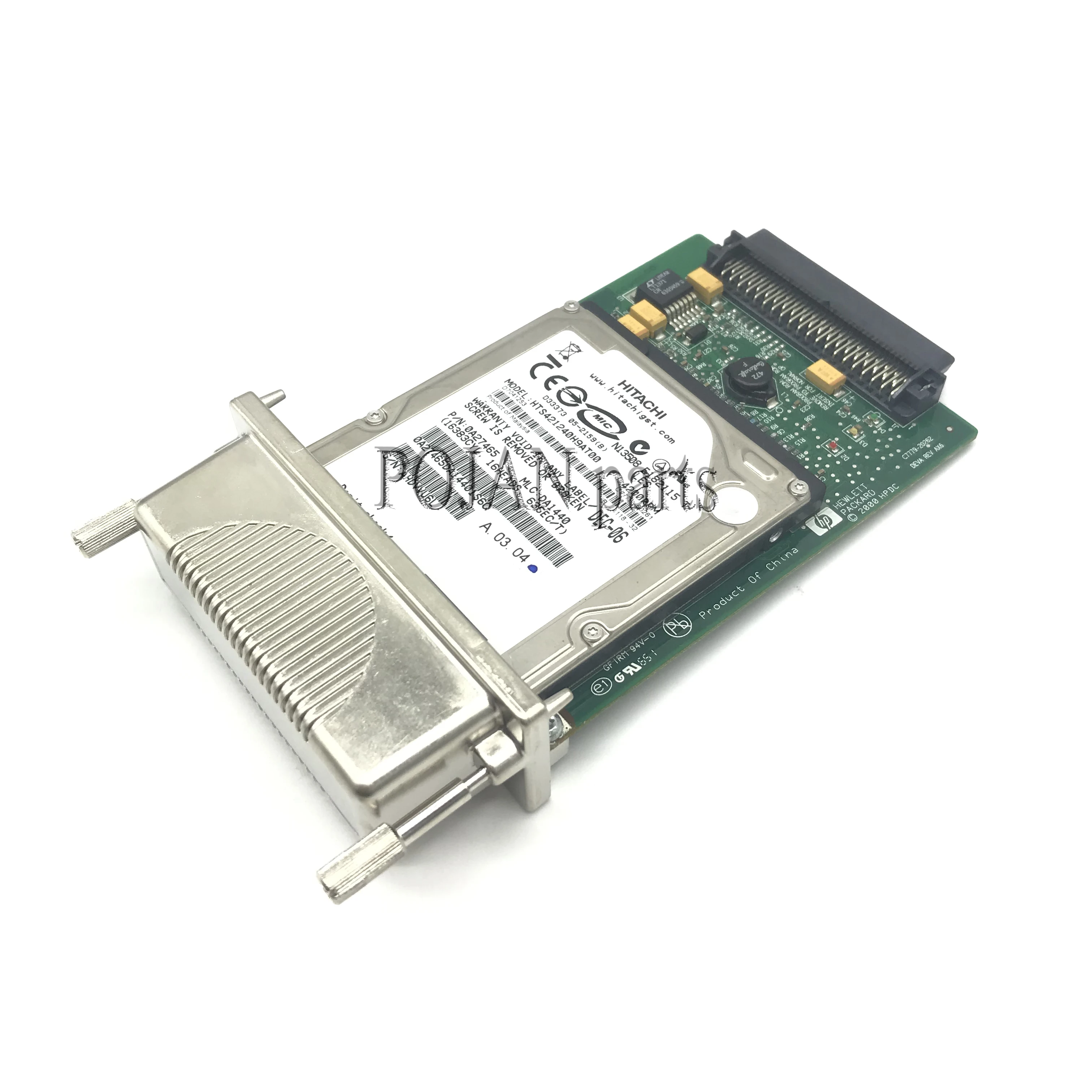 

C7779-69272 C7769-69260 DesignJet 800 PS Formatter Board Card +HDD+128MB Fixes 05:09 05:10 Main board GL2 card plotter parts