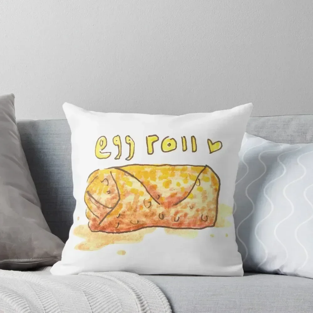 

Egg Roll Throw Pillow pillow pillowcase pillows decor home pillow cover christmas Cushions For Children
