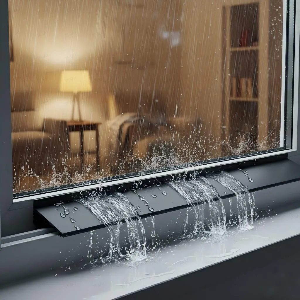 1.1 متر يندبروف شريط عازل TPE ويندوز شرائط الاحتفاظ بالمياه الحرارة الباردة مقاومة نافذة منزلقة الطقس قطاع سهلة التركيب