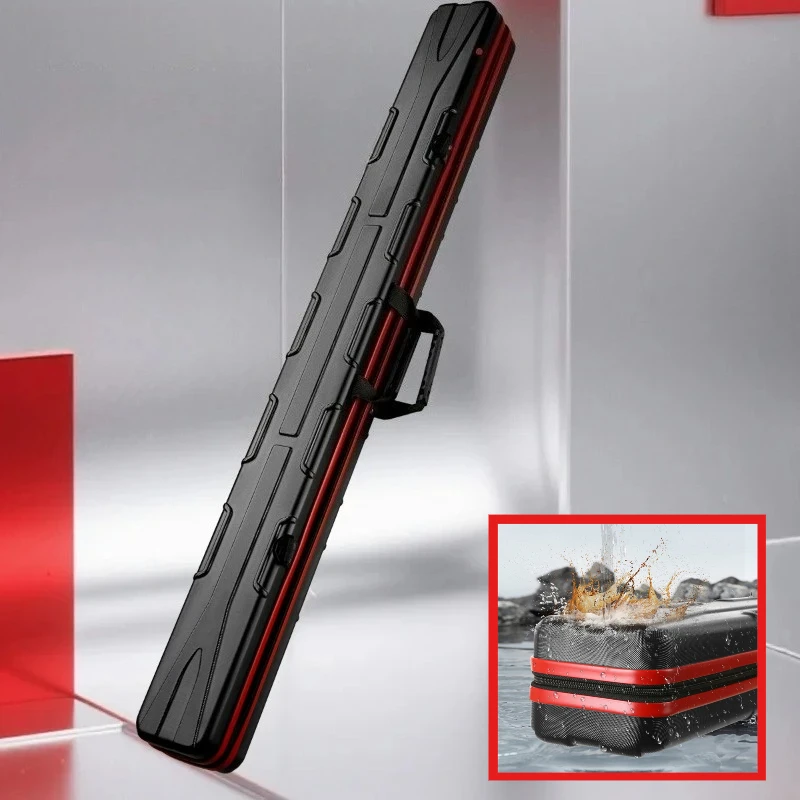 Sacs de matériel de pêche à coque rigide, légers, étendus, étanches, portables, grande capacité, résistants à l'usure, sacs à outils pour cannes à pêche