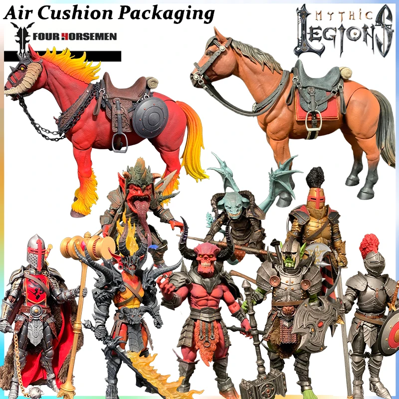 

Фигурки-модели Four Horsemen Studios Genuine Mythic Legions Balrog Series Blast Corps Arethyr Burning War Horse