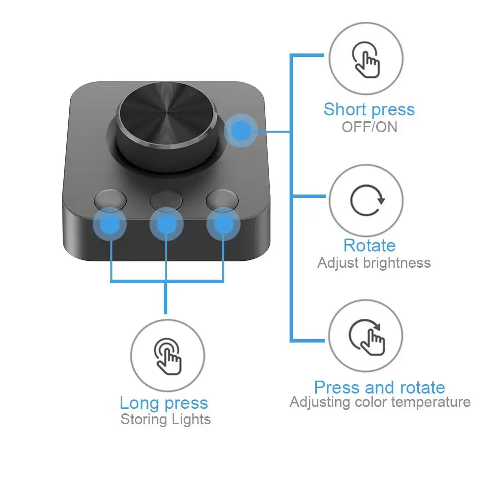 LED Monitor Licht Bar Controller Monitor Streifen Beleuchtung Arbeit Spiel Lernen Lesen Dimmen Tisch Licht Streifen RGB Atmosphäre Lampe