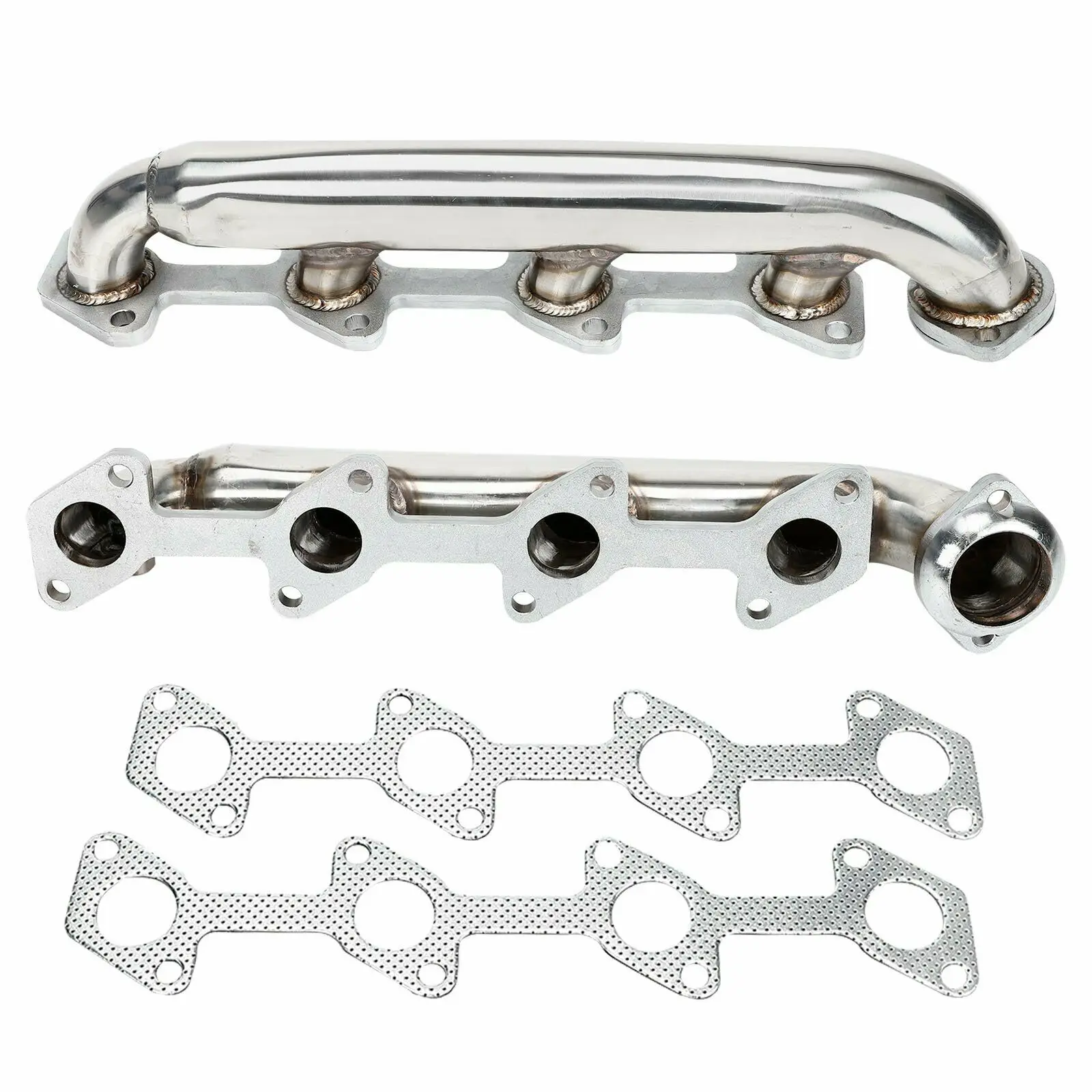 Stainless Performance Headers Manifolds For 03-07 Ford Powerstroke F250 F350 6.0