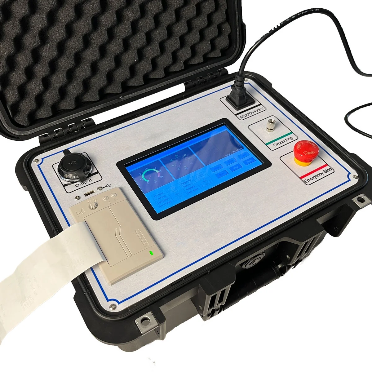 0.1Hz 0.02Hz Vlf Very Low Frequency Cable Withstand AC/DC Hipot High Voltage Test Set 80kv VLF Hipot Tester