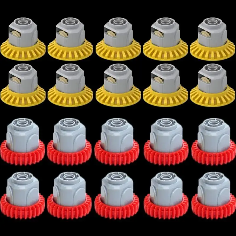 10Set High-Tech Getriebe Differential Kit Zubehör 69761 65413 65414 MOC Bausteine Ziegel Teile Montage Spielzeug EV3 bildung