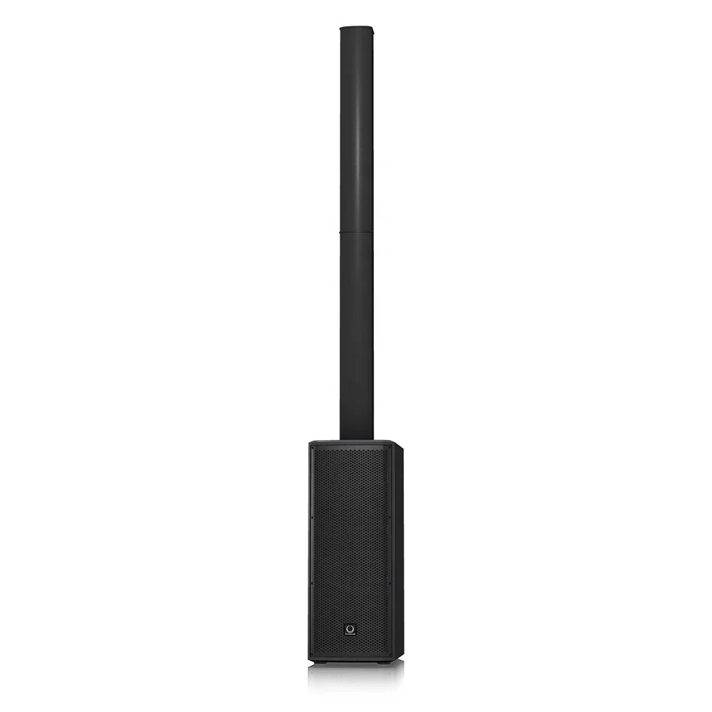 Turbosound iP1000 V2 Powered Column Speakers 1000 Watts Remote Control Loudspeaker Active Portable Column Pa System