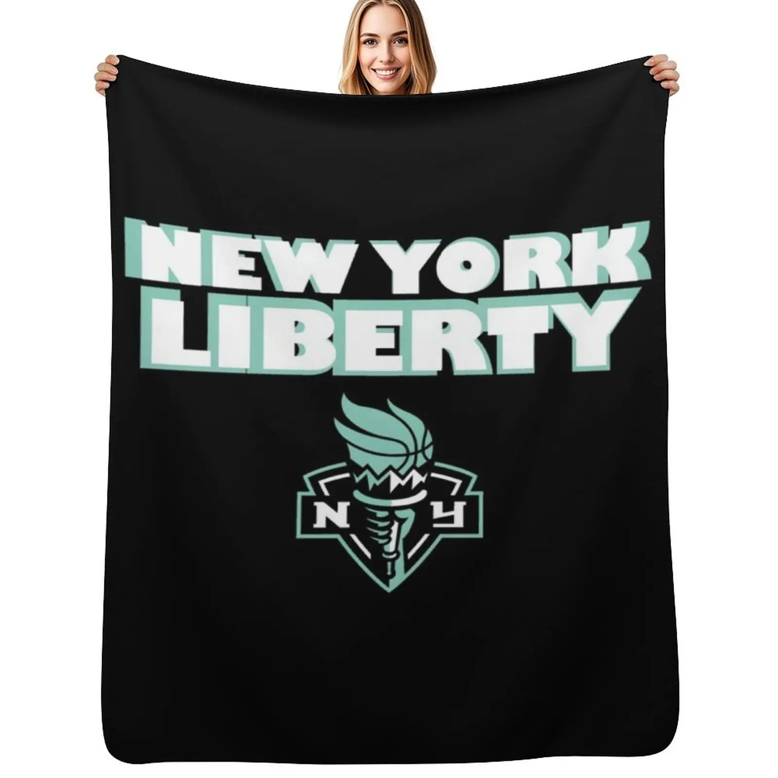 NEW YORK LIBERTY SQUAD Essential Throw Blanket Soft Plaid Furry wednesday Vintage warm for winter Large Blankets