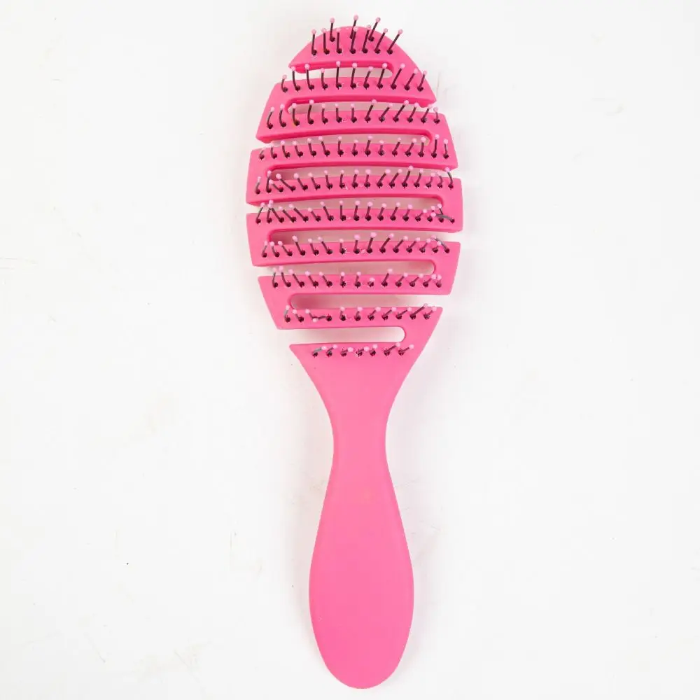 Cepillo Desenredante para Cabello en 4 Colores, Flexible y Ventilado, para Cabello Rizado, Accesorios de Peluquería