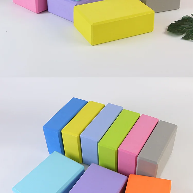 Lezyan EVA Yoga-Block 120g Split-Übungsblock Hochdichte Yoga-Blöcke Pilates Maßgeschneidertes Zubehör Fitness-Ausrüstung – Detail 16