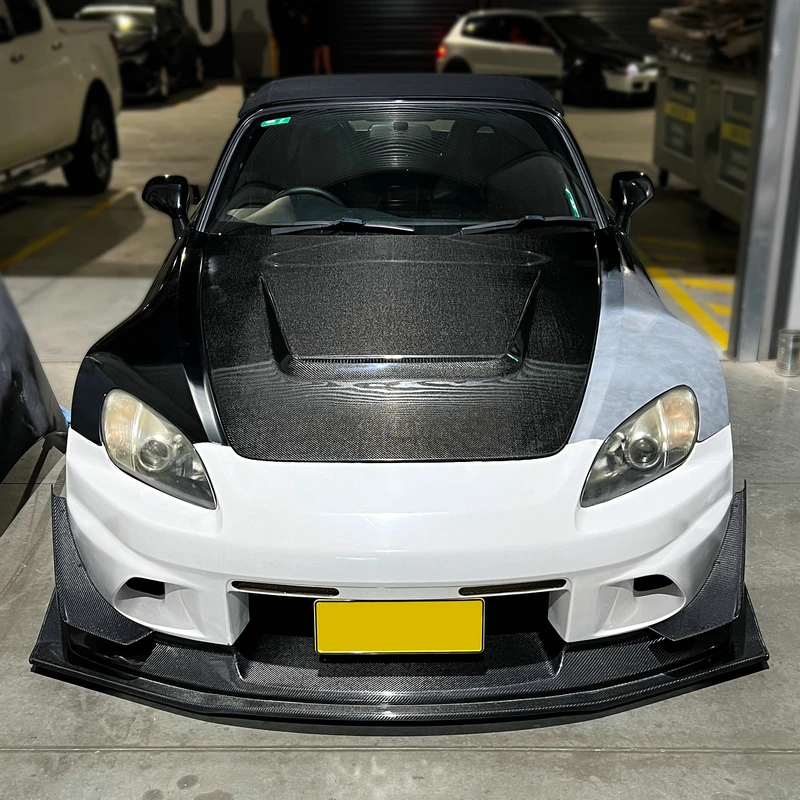 Carbon Fiber for Honda S2000 AP1 AP2 VTX Style Front Bumper,front lip,Canard,Aerodynamic car accessories