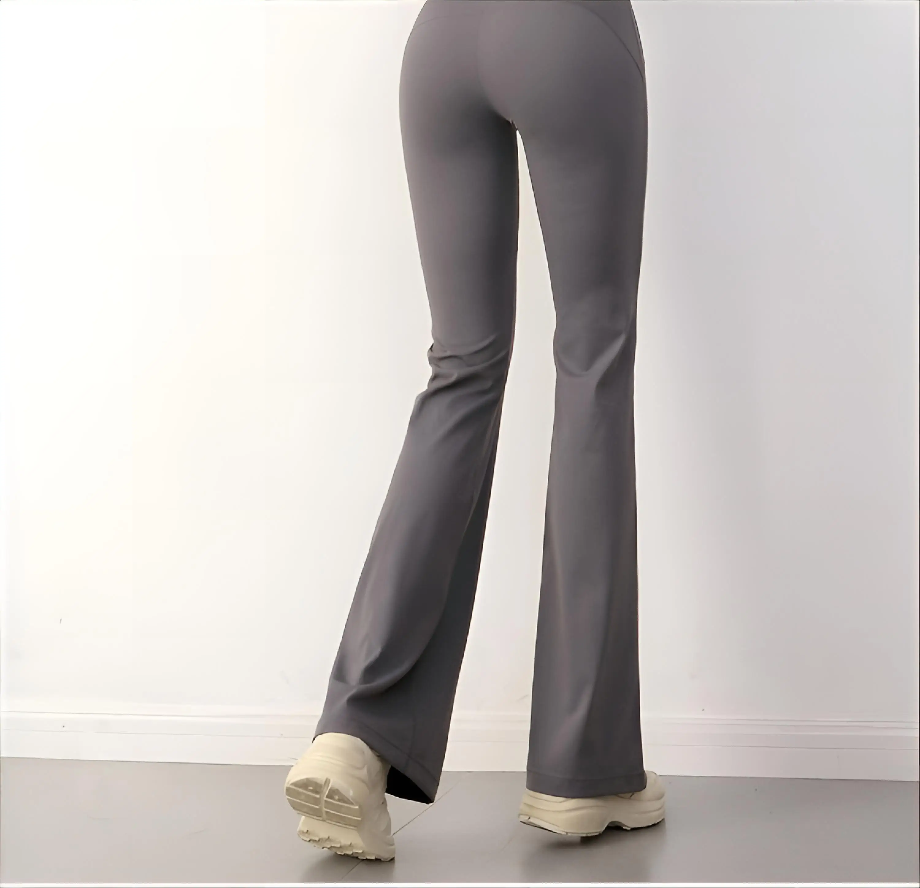 Yoga Pants Extra Slim Women Season Bottom Skin Outer Side Three Fluff Lace Polar Flocking Feel Cute Lining Silky Thick  Vibe