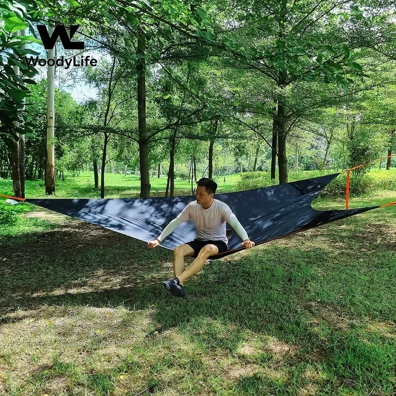 Camping Outdoor Hammocks Sleeping Hanging Hammock Swing Garden Portable  For Tourist Nature Hike Triangle Hammock