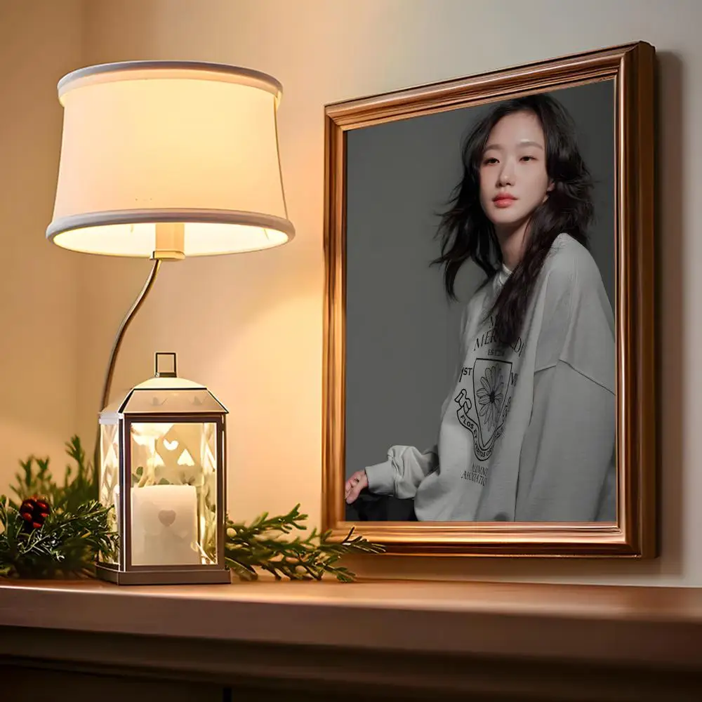 ملصق الممثلة Kim Go-Eun ملصقات جدارية فنية جدارية مطبوعة للصور لديكور غرفة المعيشة المنزلية والممر #4