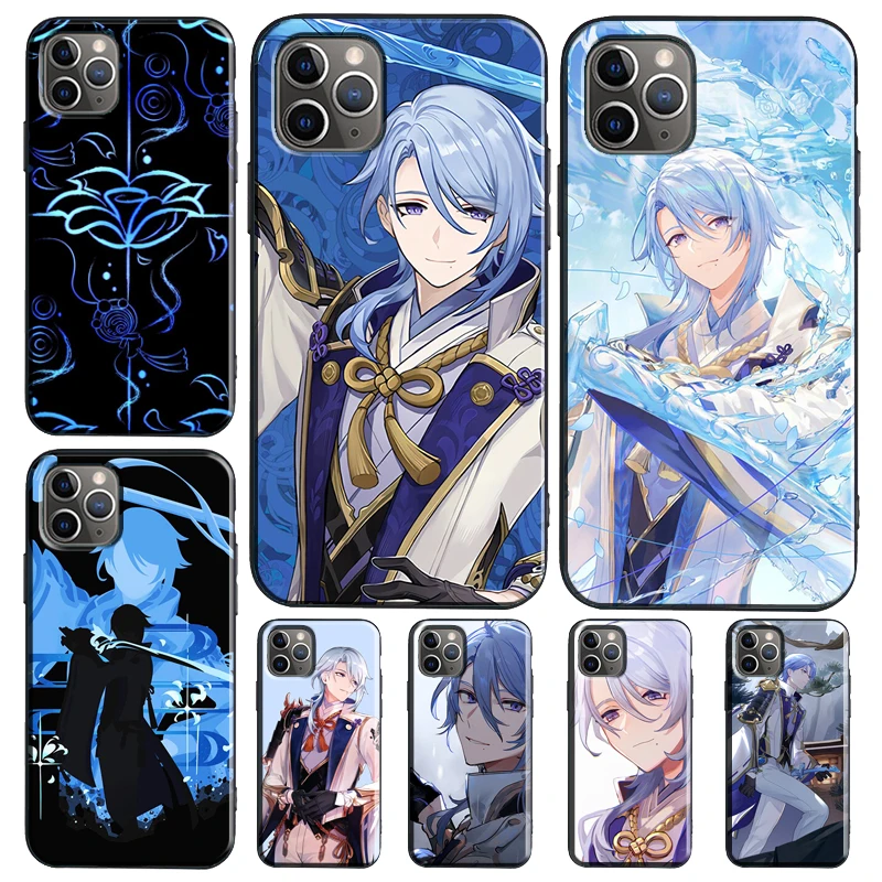 Genshin Impact Kamisato Ayato Case For Samsung Galaxy M11 M31 M21 M53 M13 M32 M52 M15 M35 M55 M14 M34 M54 M06 M16 M36 M56