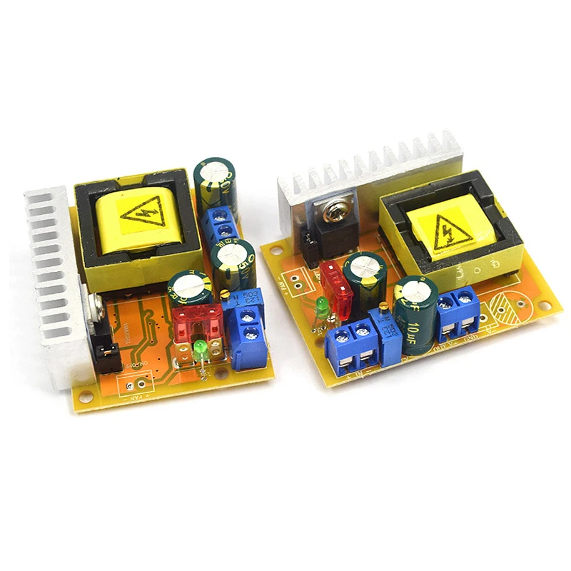 8-32V to 45-390V DC-DC Boost Converter Step Up Power Supply Module High Voltage ZVS Capacitor Charging Board