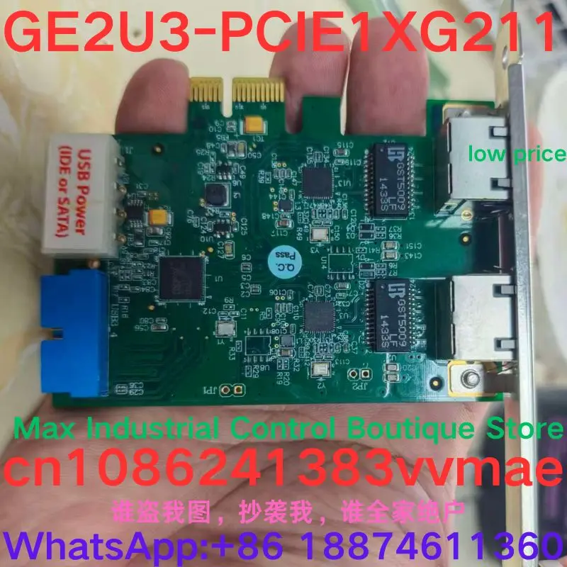 

brand-new expansion card 43GE2U3-PCIE1XG211A GE2U3-PCIE1XG211