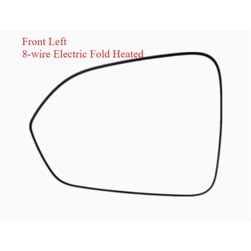 

Genuine Reversing Rearview Mirror Reflector Lens Heated Left Right New Automobile Part for Trumpchi GM6 M6 MAX