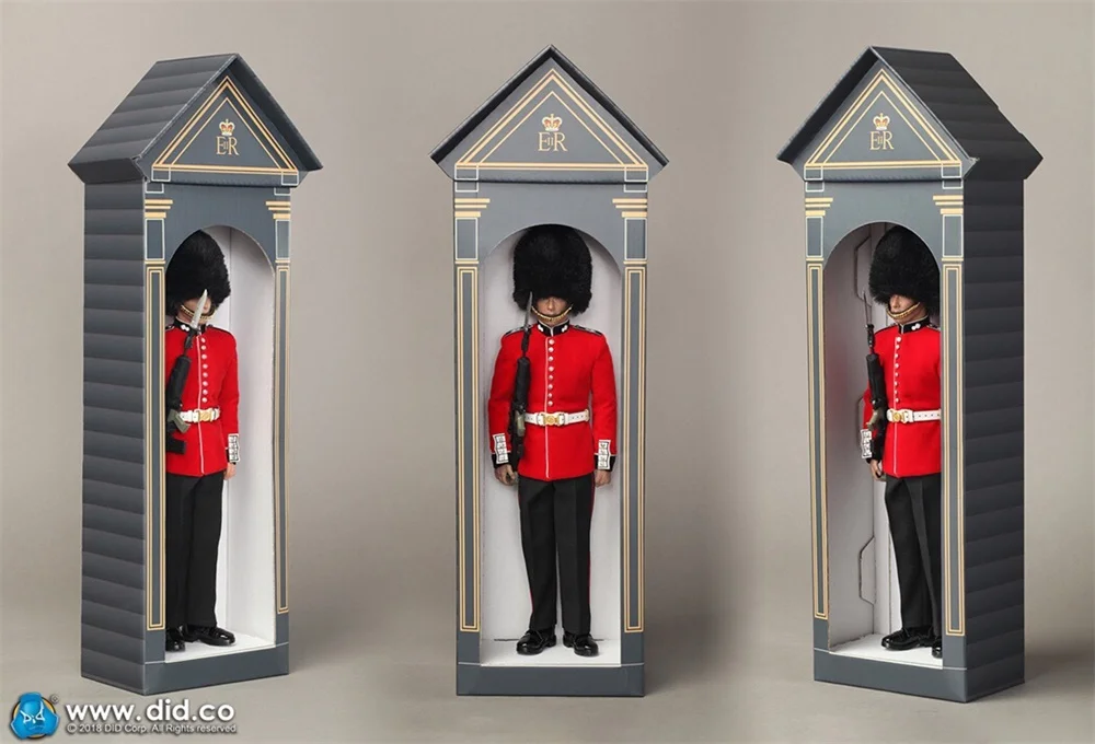 The Royal British Guard Soldier for the Dinner ens Version B Action Figure, Full Set, Mobile, Gift for GérStrengthening 1/6, DID K80134B