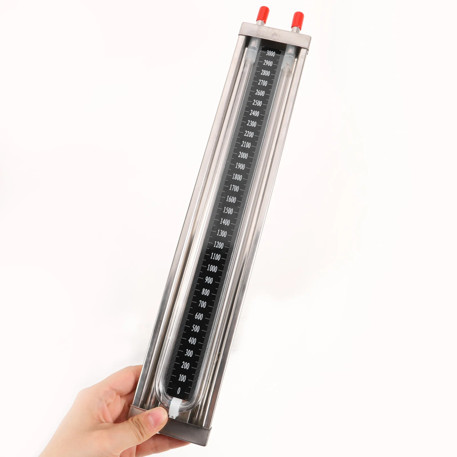 

1pcs U Tube Manometer Pressure Gauge 0-3000pa Stainless Steel Vacuum Tester Laboratory Water Column Meter Gas Home Use