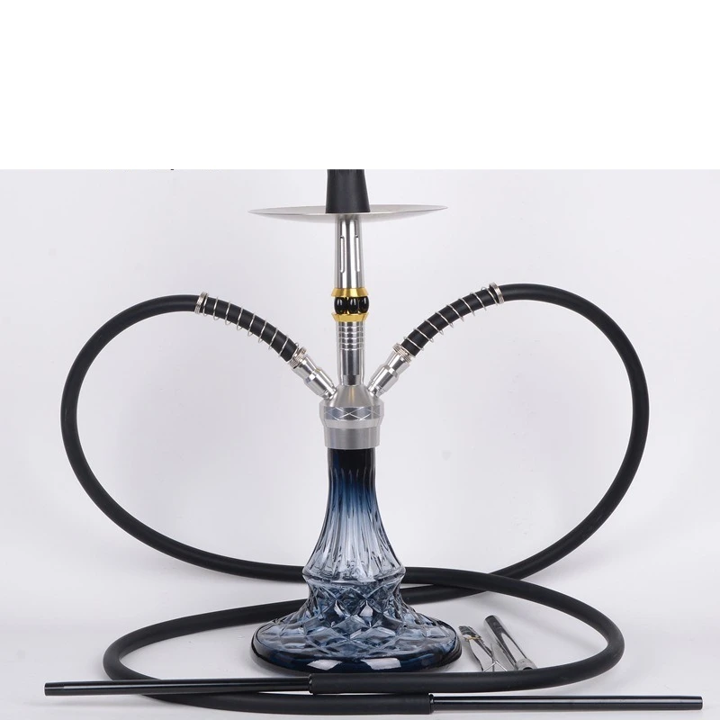 

Arab shisha, small stained glass bottle, double tube shisha, shisha