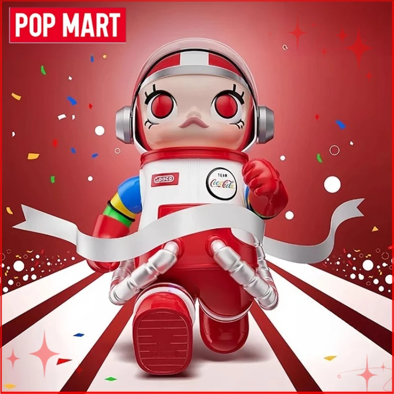 

POPMART Coca-Cola 3.0 SPACE MOLLY Astronaut 400% Scale Articulated Collectible Figure Toy