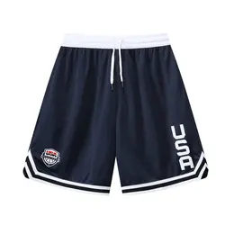 Pantaloncini da basket da uomo con stampa di lettere Quick Dry traspirante 2023 Summer Crossfit Sports Gym Fitness Bodybuilding pantaloncini da corsa