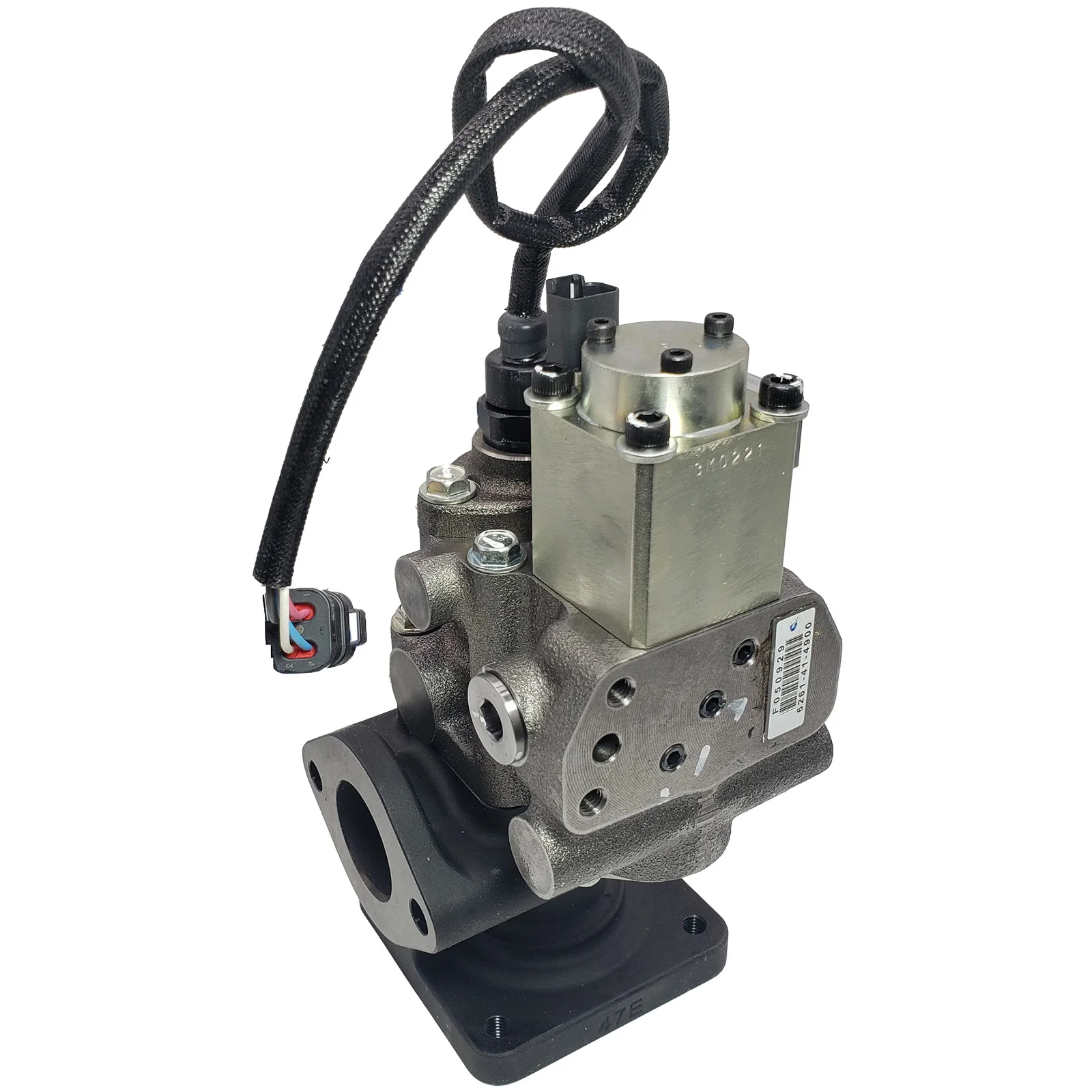 NEUES EGR-VENTIL 6261-41-4900 Kompatibel mit Komatsu PC400 PC450 WA480 SAA6D125E – Detail 6