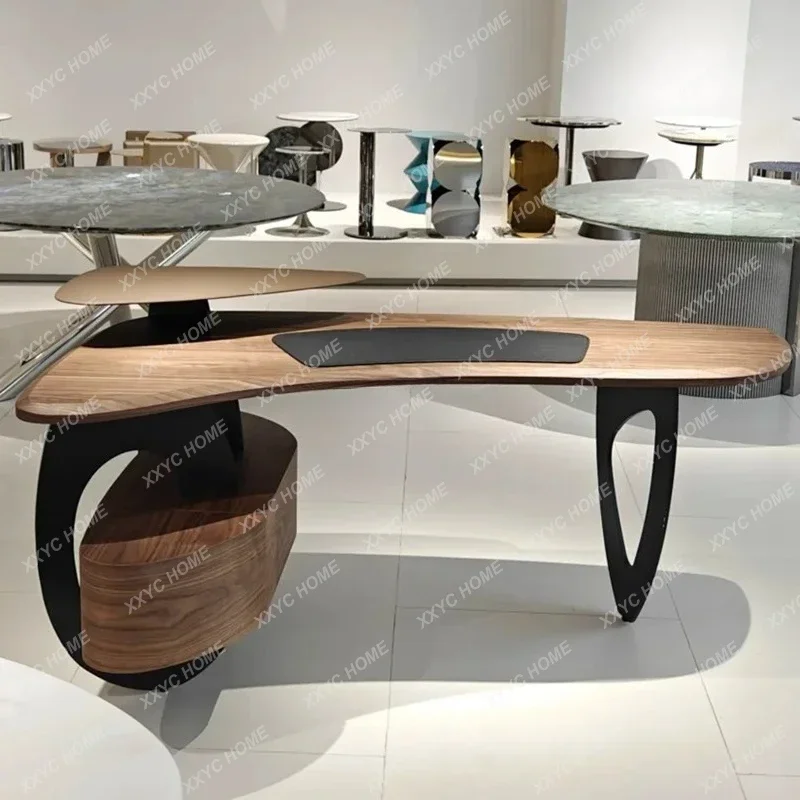 

A Modern Minimalist Corner Desk Italian Minimalist Boss Manager Desk Nordic