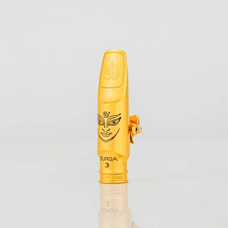 NEW High Quality Professional Alto Saxophone Metal Mouthpiece Gold Plating Sax Mouth Pieces Accessories Size 7 8